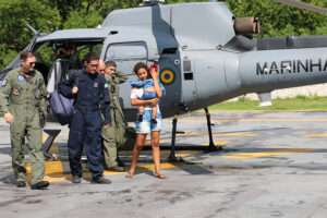 Leia mais sobre o artigo Criança com insuficiência respiratória é resgata pela Marinha no Taquari