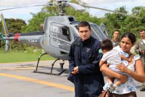 Leia mais sobre o artigo Com insuficiência respiratória, bebê de 4 meses é resgatado pela Marinha no Pantanal
