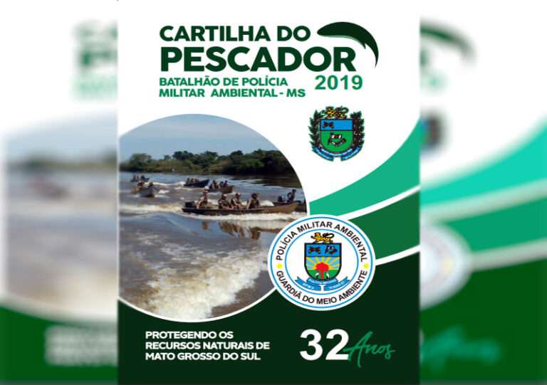 Polícia Militar Ambiental disponibiliza Cartilha do Pescador 2019 com novas regras de pesca