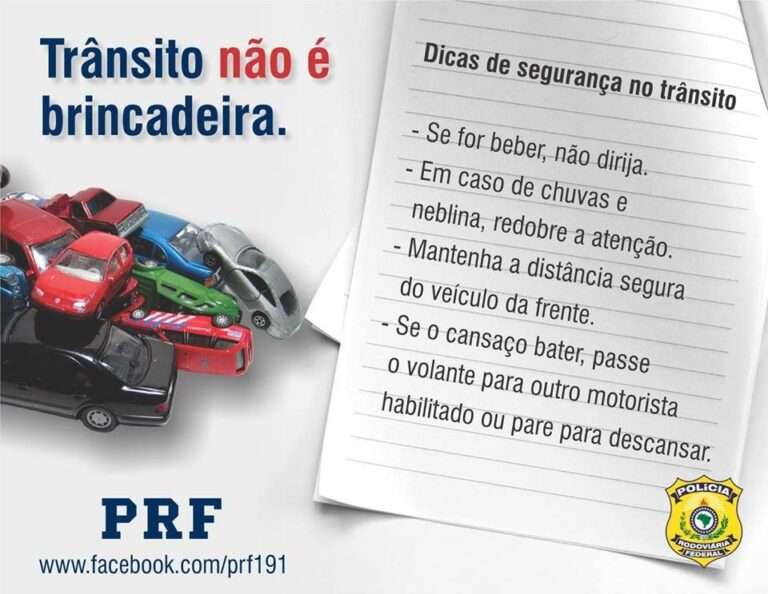 Vai pegar a estrada no feriado? PRF dá dicas para fazer uma viagem segura