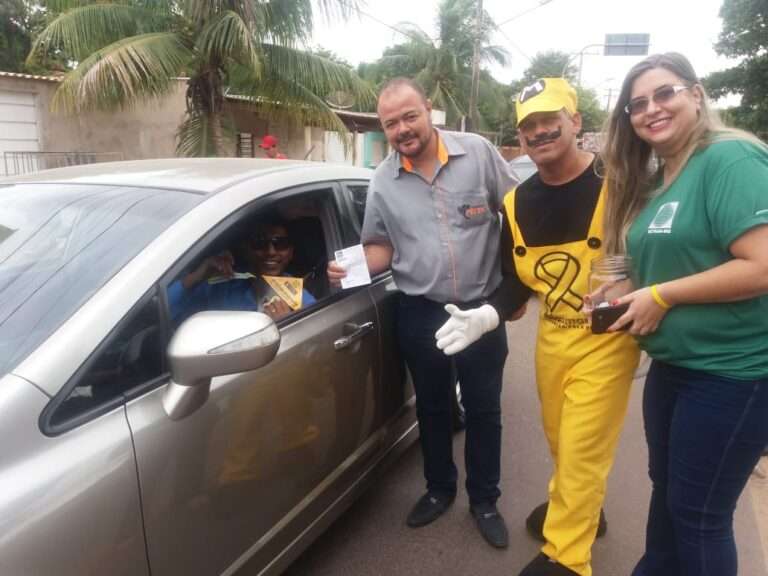 Ação do Maio Amarelo leva Blitz Premiada para parte alta de Corumbá