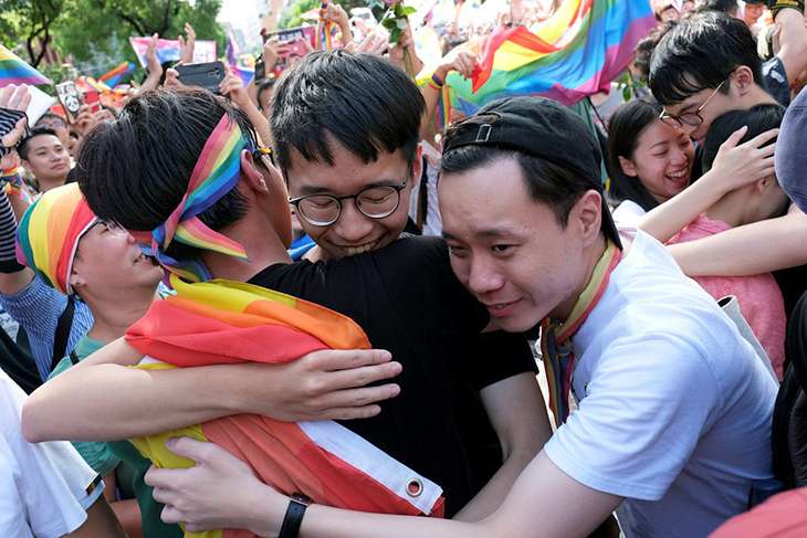 Leia mais sobre o artigo Governo de Taiwan é o primeiro país asiático a autorizar casamento gay