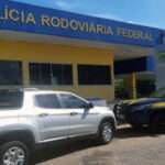 Dupla que conduzia veículo locado para Bolívia é presa pela PRF na BR-262