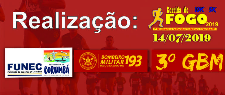 Abertas as inscrições para a corrida do fogo 2019