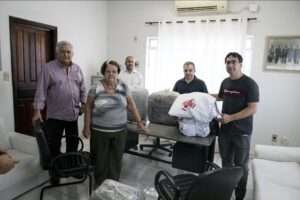 Leia mais sobre o artigo Santa Casa de Corumbá recebe de empresária doação de 200 lençóis