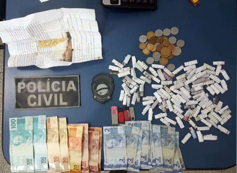 Casal é preso pela Polícia Civil por tráfico de drogas em Corumbá
