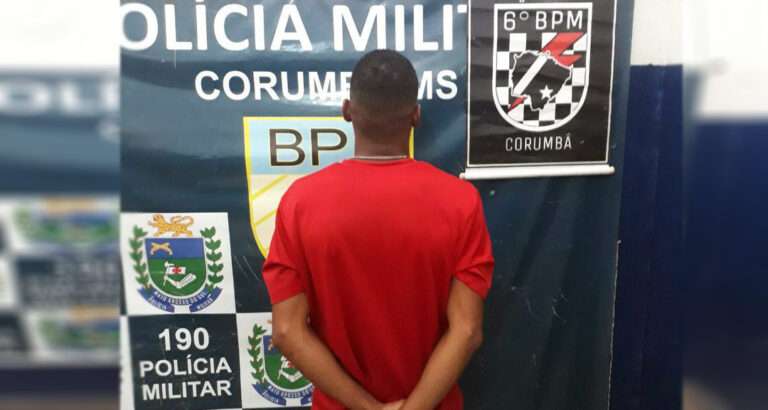 Foragido da justiça é preso durante patrulhamento no Guató