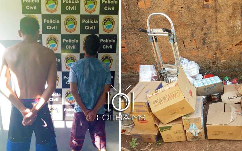 Você está visualizando atualmente Polícia Civil de Corumbá prende dupla que furtou carga de caminhão estacionado no Maria Leite