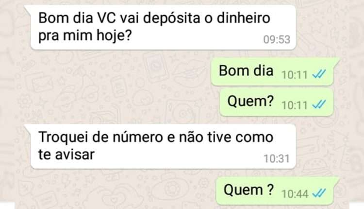‘Mudei de número’: novo golpe no WhatsApp pede transferência bancária em MS | Alerta