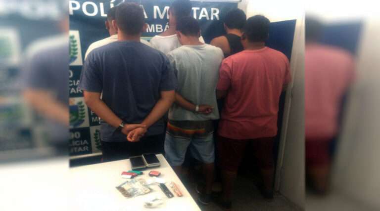 Grupo vai fumar maconha no Porto Geral e acabam presos pela PM