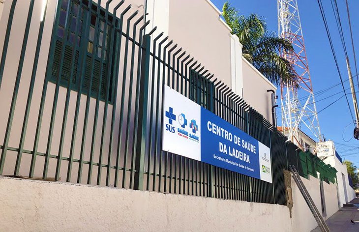 Reforma do Centro de Saúde da Ladeira entra em fase final; afirma Prefeitura