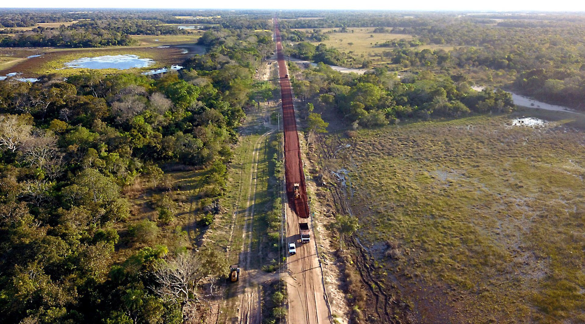 estradas pantanal