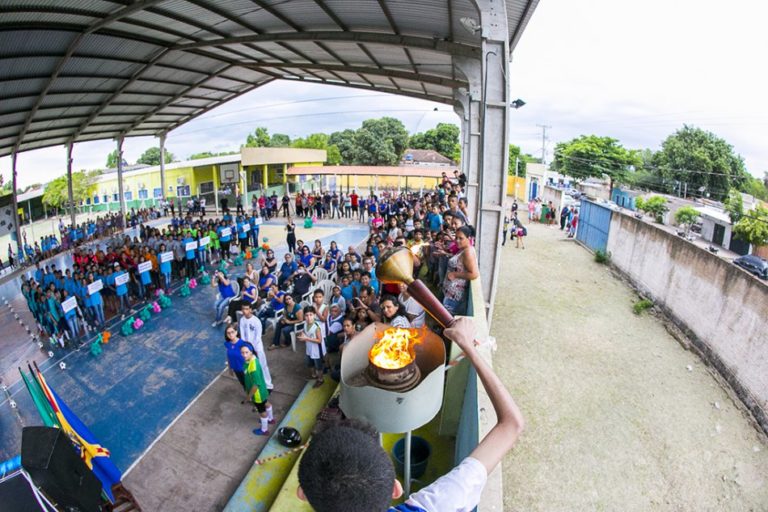 Escola Eutrópia Pedroso recebe 2ª etapa dos Jogos da Reme