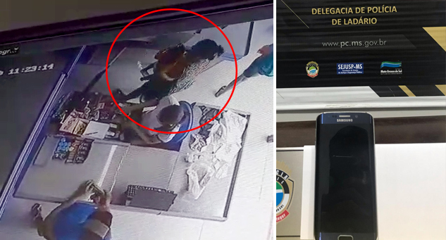Após furtar celular em caixa de supermercado, mulher é indiciada pela Polícia Civil de Ladário