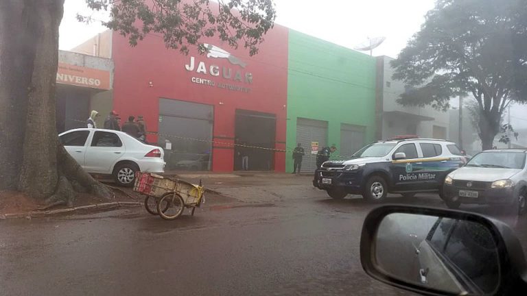 Funcionário de centro automotivo é executado por pistoleiros em Ponta Porã