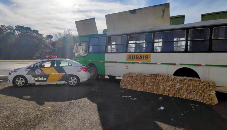 Traficantes de MS apostam na falsificação de ônibus para transporte de maconha
