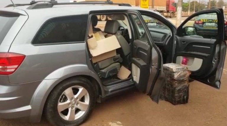 PRF apreende 500 Kg de maconha e 4 pessoas são presas