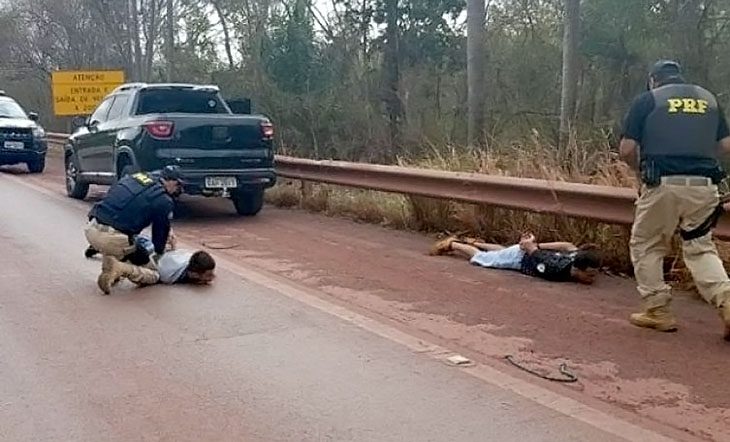 PRF recupera em Corumbá, caminhonete de empresário sequestrado em Campo Grande