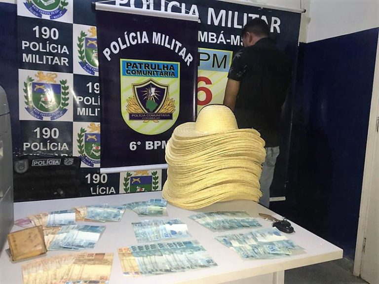 Vendedor de chapéus é preso ao tentar fazer falsa comunicação de furto à PM