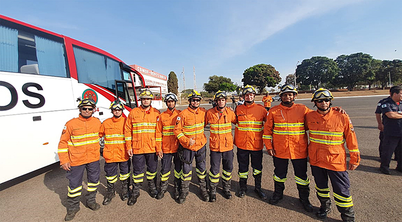 bombeiros DF rodovias no Pantanal