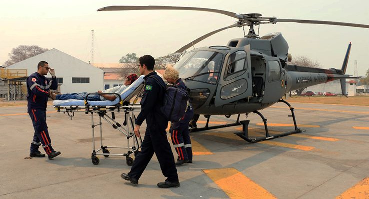 Idoso é resgatado pela Marinha na região do Taquari