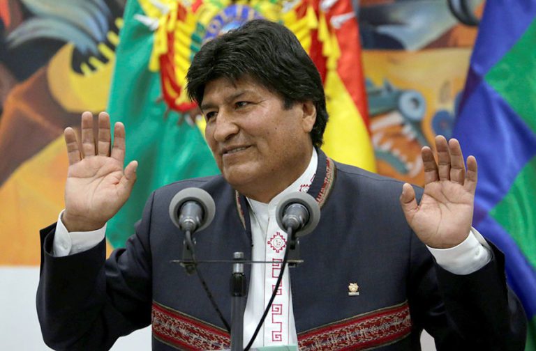 prisão de Evo Morales