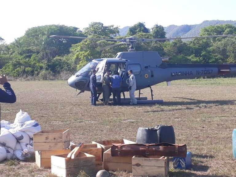 Torre que vai melhorar sistema de comunicação começa a ser instalada no Pantanal