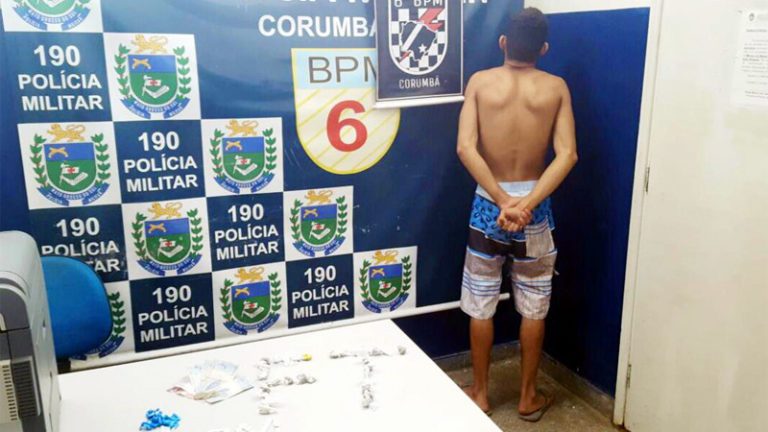 Após ser preso, foragido confessa furto de motocicleta e comércio de entorpecentes