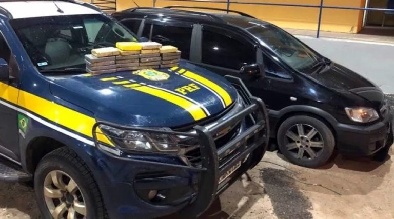 Bolivianos contratados para transportar cocaína até São Paulo são presos pela PRF na BR-262
