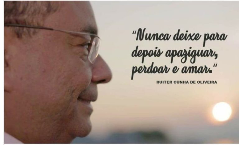 Missa em memória aos dois anos da morte de Ruiter Cunha acontece nesta sexta-feira