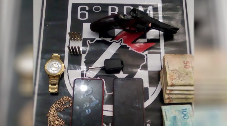 Homem é preso após invadir casa e atirar contra morador no Maria Leite