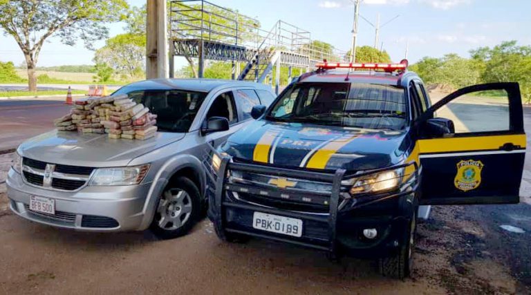 Família paraguaia é presa com mais de 50 quilos de entorpecentes na BR-262 | Vídeo