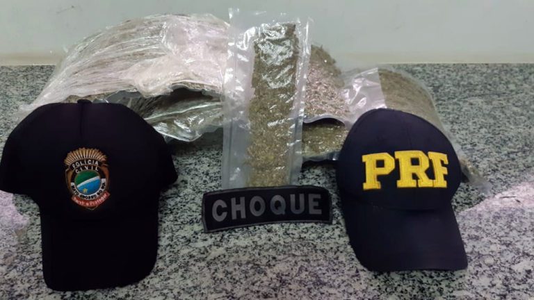 Homem é preso com droga escondida no corpo na BR-262