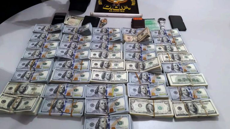 Pecuarista é preso com U$ 405 mil dólares e polícia diz que dinheiro seria do tráfico