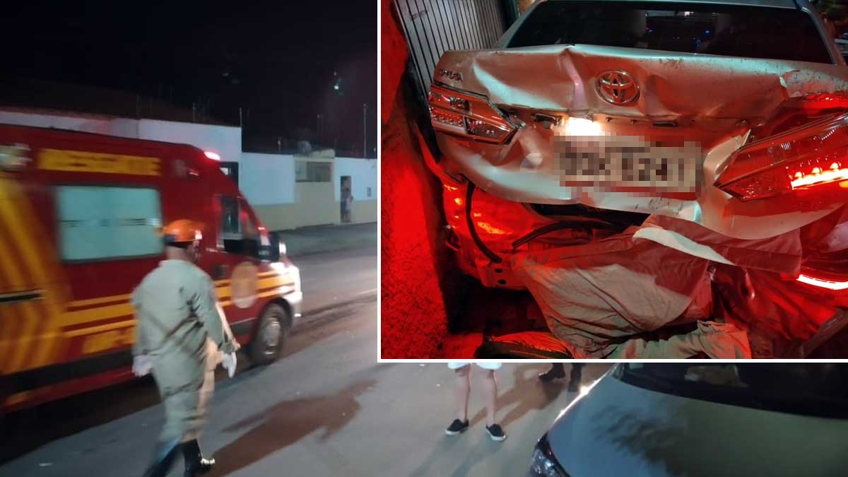 No momento, você está visualizando Bombeiros socorrem vítimas de colisão entre carros na 21 de setembro