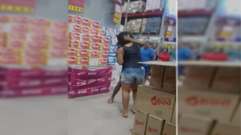 Rixa de desafetos acaba na delegacia após briga em supermercado de Corumbá