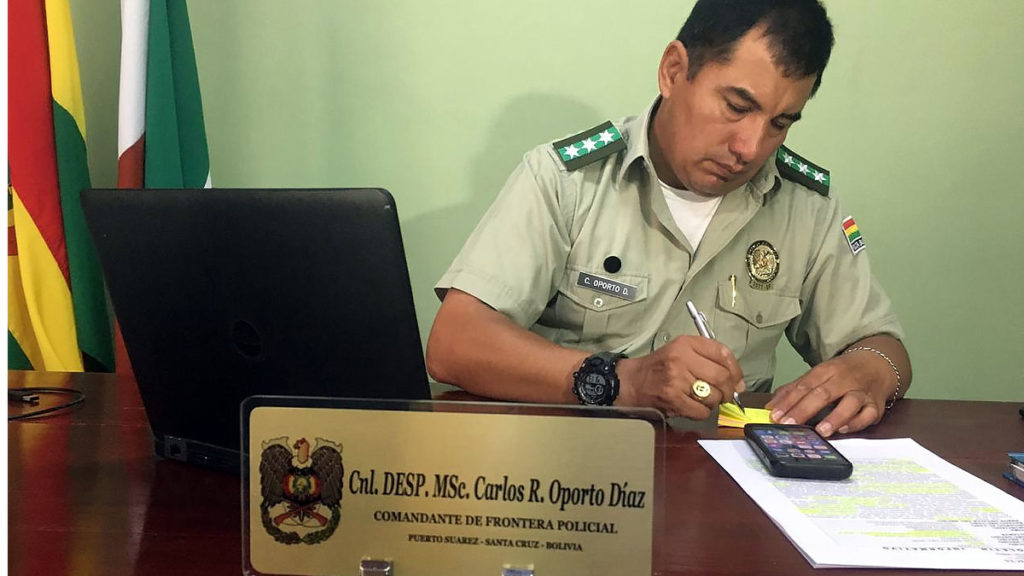 comandante policia fronteira