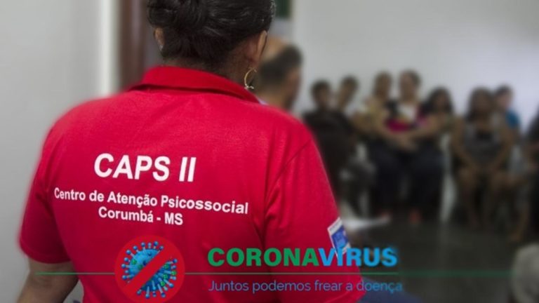 MPMS recomenda que Corumbá e Ladário retomem os atendimentos dos CAPS