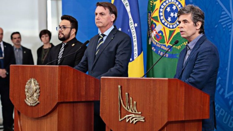 Em primeiro discurso, novo ministro da saúde diz que vai manter isolamento social e apoio à ciência