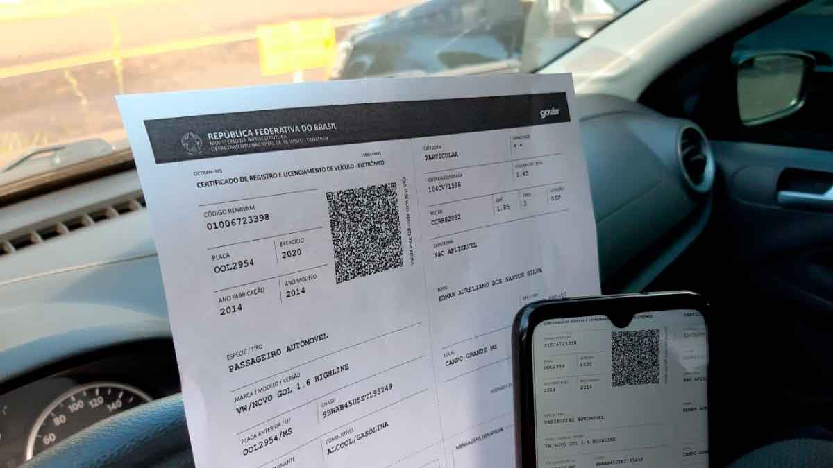 Você está visualizando atualmente CRLV Digital: Condutores sul-mato-grossenses podem imprimir licenciamento sem sair de casa