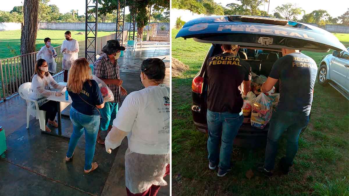 Leia mais sobre o artigo Ação conjunta da PF, Receita Federal e PRF distribui cestas de alimentos em Ladário