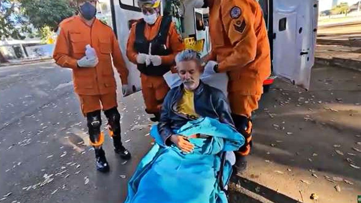 Pré-candidato Corumbaense passa mal durante retirada do “acampamento dos 300” em Brasília
