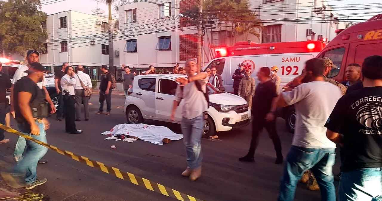 Leia mais sobre o artigo Policiais Civis são mortos a tiros por presos em fuga em Campo Grande