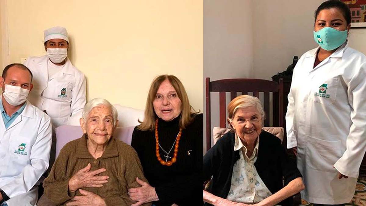 Você está visualizando atualmente Em Corumbá, irmãs de 100 e 96 anos vencem o covid-19