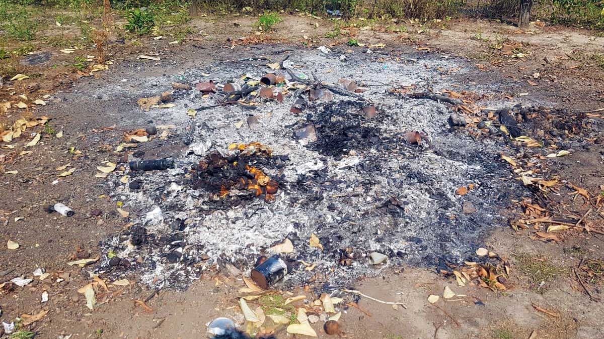 Você está visualizando atualmente Mulher é multada em R$ 5 mil por atear fogo em resíduos no distrito de Porto Esperança