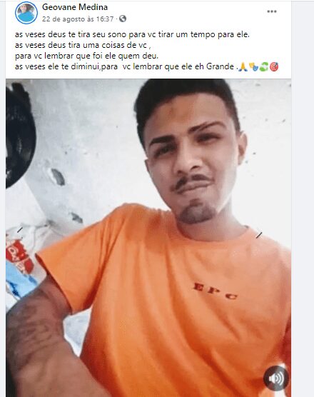 preso postando2 presídio masculino de Corumbá