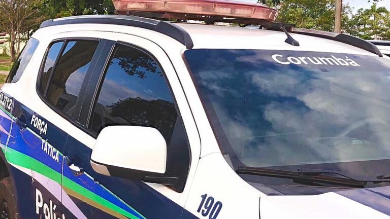 Homem é preso após agredir mulher com socos e tentar enforca-la no centro de Corumbá