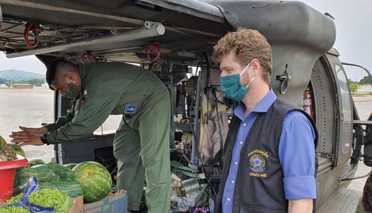 FAB distribui tonelada de alimentos para animais afetados por queimadas no Pantanal