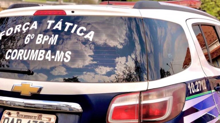 Bêbados, casal de foragidos é preso pela PM em Corumbá