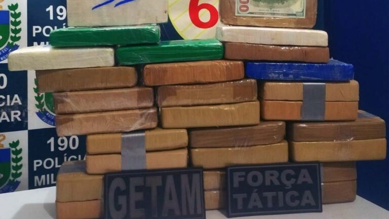 Traficantes foragidos da justiça são presos com quase 30 Kg de drogas em Corumbá